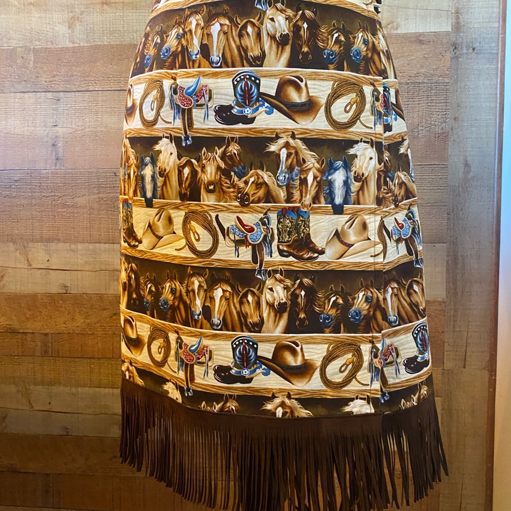 Western Themed Skirt